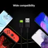 Green Cell KABGC13 USB-kabel USB 2.0 2 m USB A USB C zwart