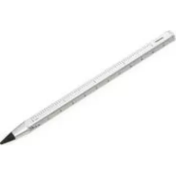 Vulpotlood TROIKA PEN20/SI grijs aluminium 4 stuks