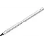 Vulpotlood TROIKA PEN20/SI grijs aluminium 4 stuks