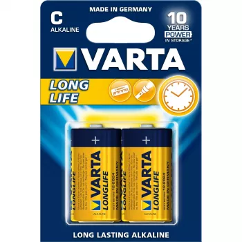 Eenmalige batterij Varta 4114 C alkaline