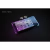 Grafische kaart waterkoeler Alphacool Core RX 9070 XT Hellhound+ Transparant Chrome met backplate