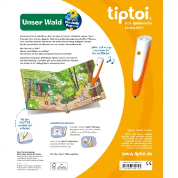 tiptoi Why? How? What For? Our Forest, leerboek