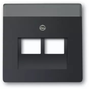 BUSCH JAEGER 1710-0-3911 - zwart - conventioneel - elk merk - 63 mm - 63 mm - 1 stuk(s)