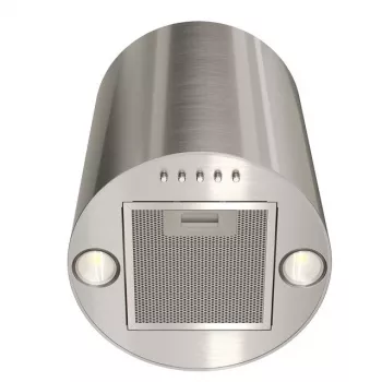 Afzuigkap MAAN Elba Mini WPB 431 satin, RVS behuizing, 400 mm hoogte, Ø310 mm, 120–300 m³/u, elektronische bediening