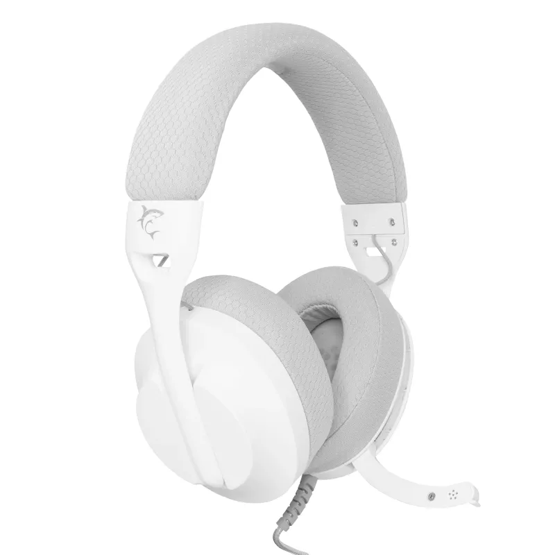 Hoofdtelefoon White Shark GH-2440 Parrot wit/grijs