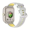 Smartwatch Colmi P86 goud met Bluetooth en hartslagmeter