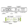 Tecnoware ERA PLUS DC FGCERAPLDC252 DC-UPS, 9/12 V DC, PoE 24/48 V DC, USB 5 V DC, 8800 mAh