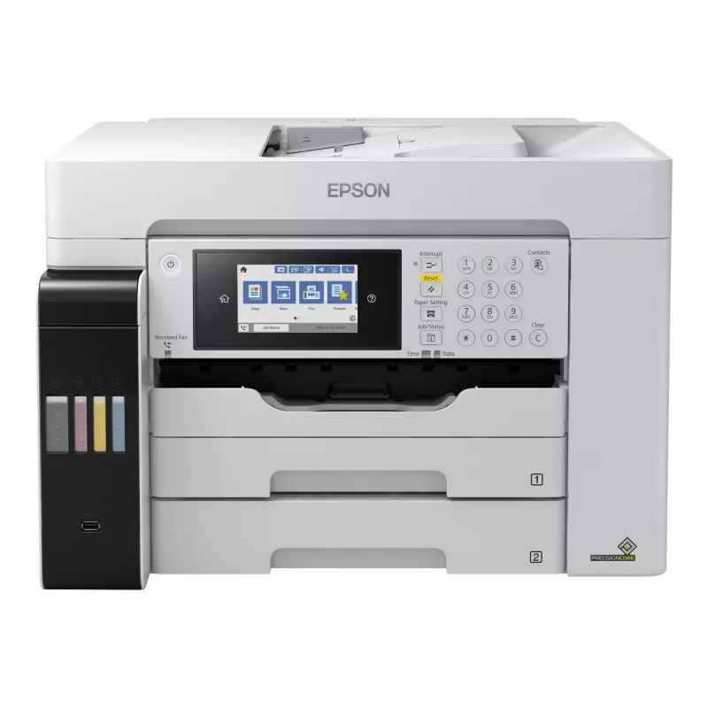 Multifunctionele printer Epson EcoTank L15180 — inkjet kleur, 4800x1200 dpi, A4, duplex, Wi‑Fi, Ethernet