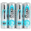 1x4 Ansmann maxE NiMH oplaadbare batterij Mignon AA 2100 mAh 5035052