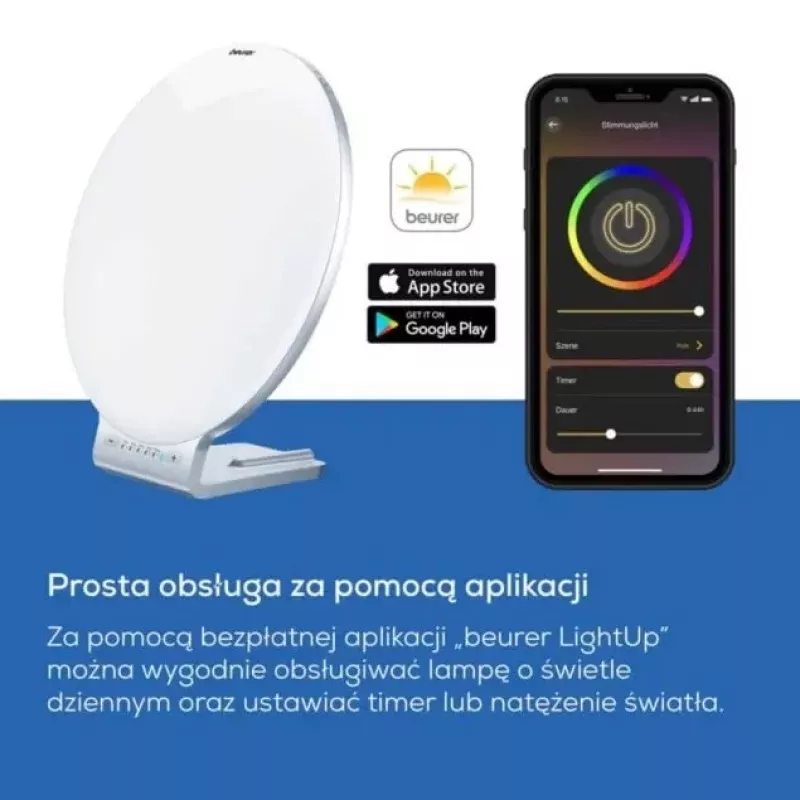 Lichttherapielamp Beurer TL100 – 10.000 lux intensiteit, energiezuinig ontwerp