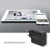 Voeding QOLTEC 51717 45W 20V 3A AC-oplader voor binnen voor smartwatch, zwart