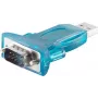 USB-serieel-adapter ShiverPeaks 75602 met LED-indicatie, RS232-interface, USB 2.0