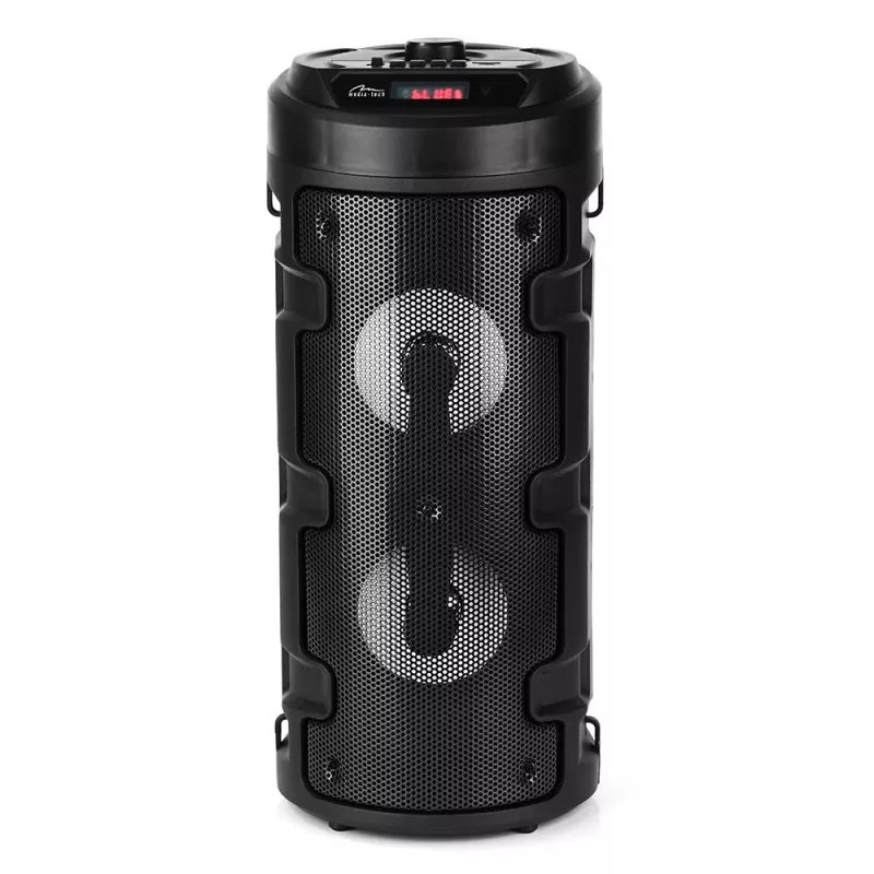 Media-tech Partybox Keg Bt - compacte bluetooth stereoluidspreker met FM-radio, MP3-speler MT3165