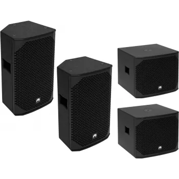 PA passieve luidsprekerset Omnitronic AZX L 20000530 200W RMS