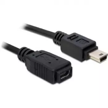 USB-kabel DeLOCK 82667 1m zwart stekker/bus