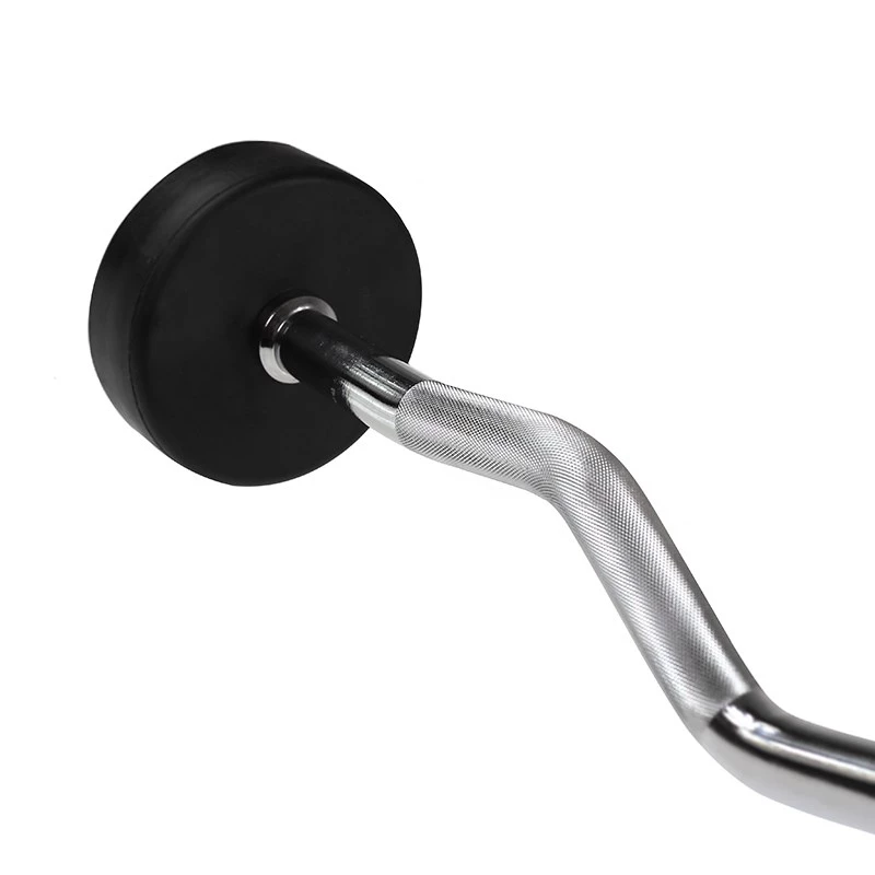 HMS GSL15 vaste halter / rubberen gebroken stang 15 kg