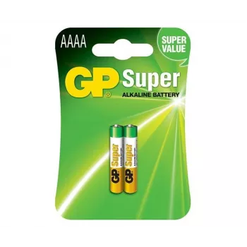 GP Battery GP25A LR61 Mini AAAA -batterij alkali-mangaan 1,5 V 2 stuks