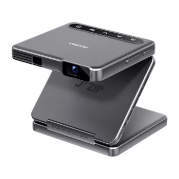 Projector Aurzen AURZEN Zip-projector (grijs) – draagbare thuis-/zakelijke projector
