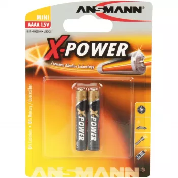 Eenmalige batterij Ansmann X-Power AAAA