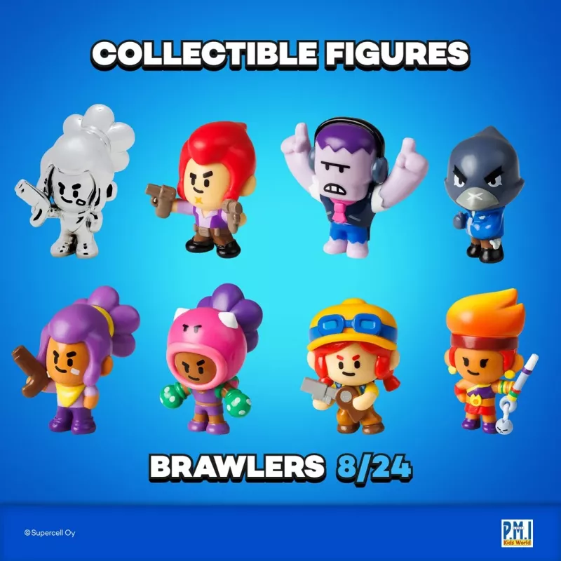BRAWL STARS S1 FIGUREN – 8-pack DELUXE BOX VER.C