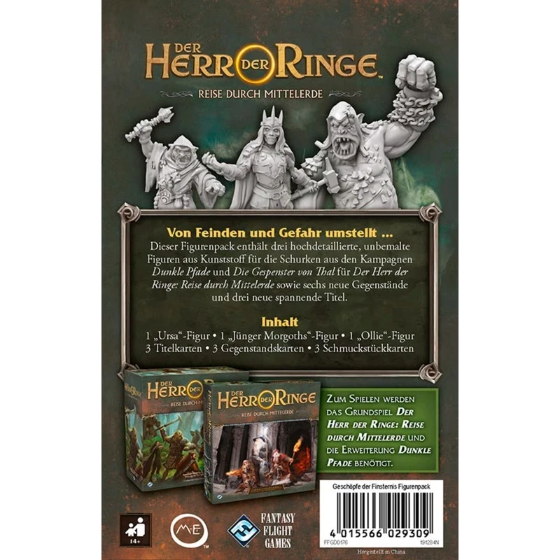 Asmodee In de ban van de Ring: Reizen door Midden-aarde - Wezens van de Duisternis uitbreiding
