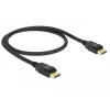DisplayPort-kabel DeLOCK 85506 0,5 m Zwart
