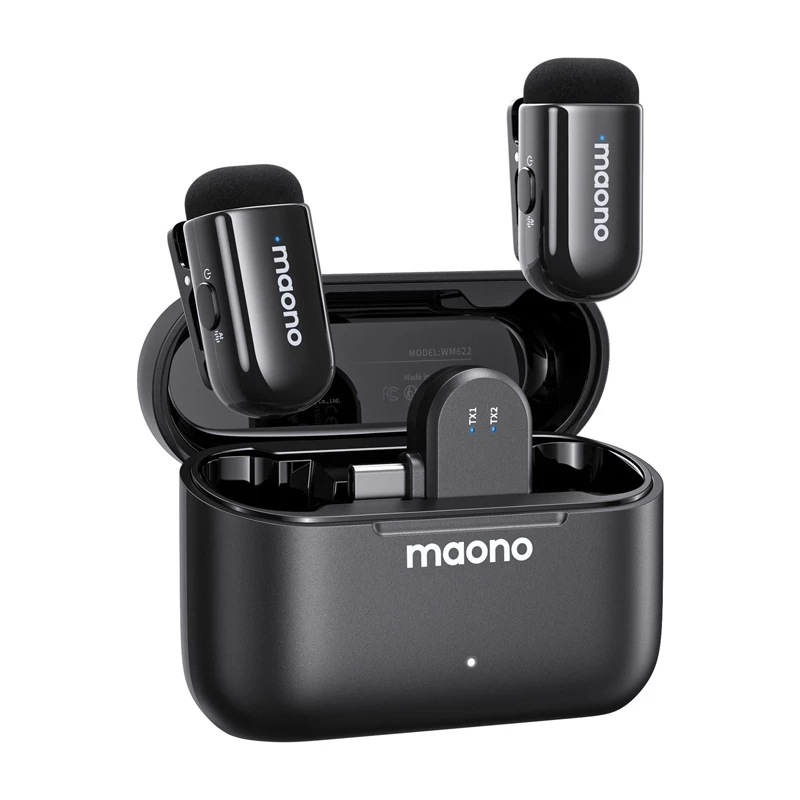 Microfoon MAONO WM622 PC2 — hoge gevoeligheid, lage ruis voor heldere audio-opnames