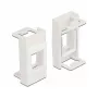 Keystone-houder DeLOCK Easy 45 module 22,5 x 45 mm wit