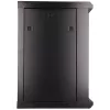 Wandmontagekast Extralink Extralink Rackmount cabinet 12U 600x450 zwart