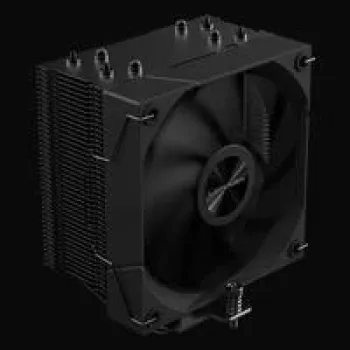 Ventilator LC-Power LC-CC-120-B4 12 cm zwart 600-2200 tpm fluïd dynamisch lager