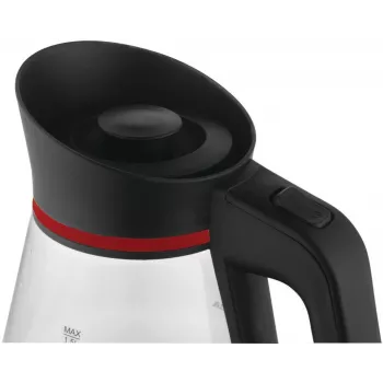 Waterkoker PRIME3 1,5 L 2200 W rood transparant