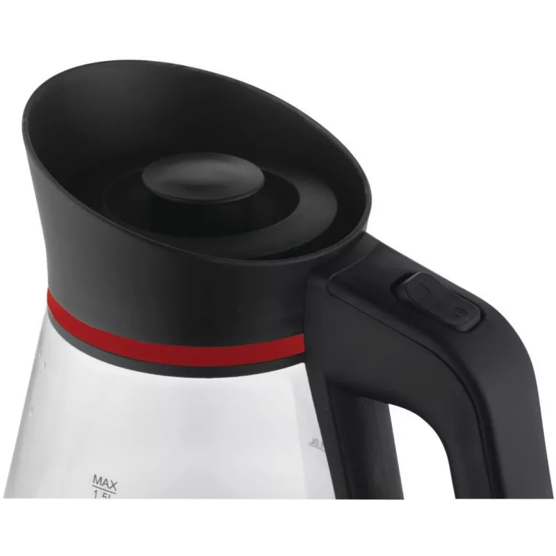 Waterkoker PRIME3 1,5 L 2200 W rood transparant