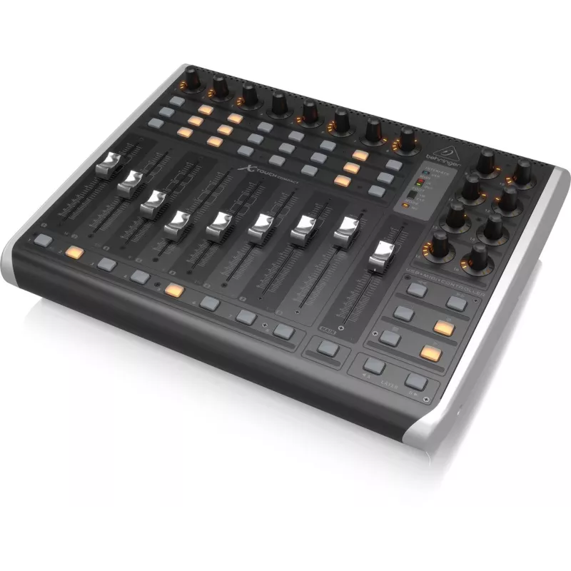 Behringer X-TOUCH COMPACT MIDI-toetsenbord USB zwart