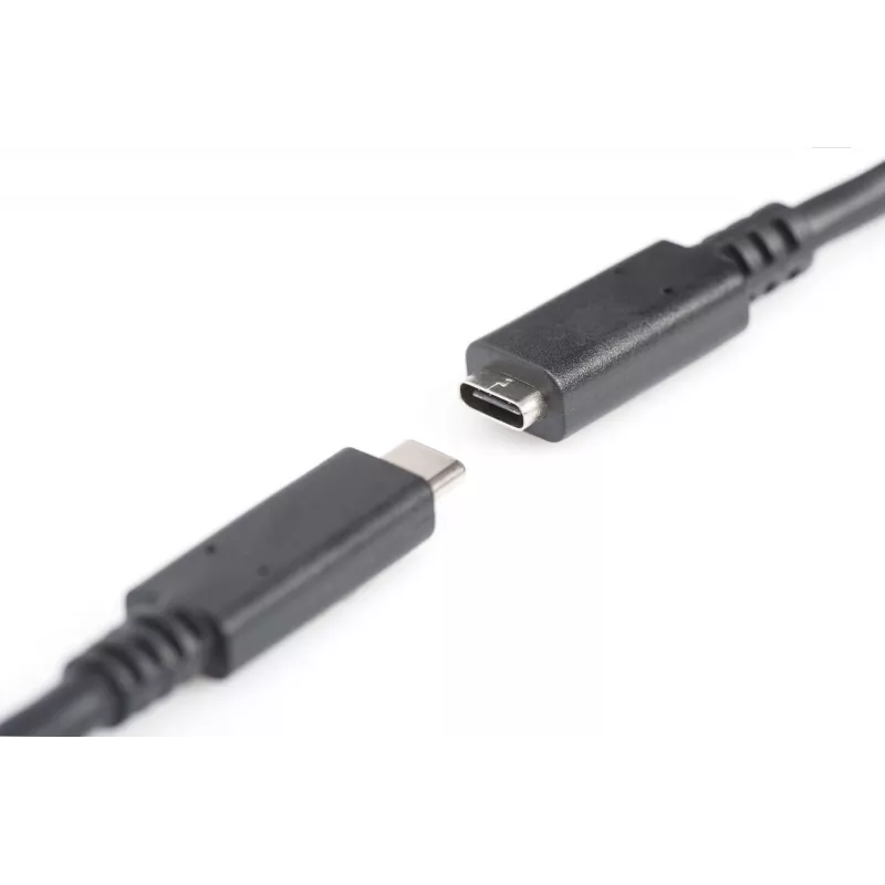 USB Type-C-verlengkabel Digitus AK-300210-007-S 0,7 m