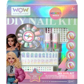 Kindermanicureset Euroswan WOW00017 - geurende nagelverzorgingskit