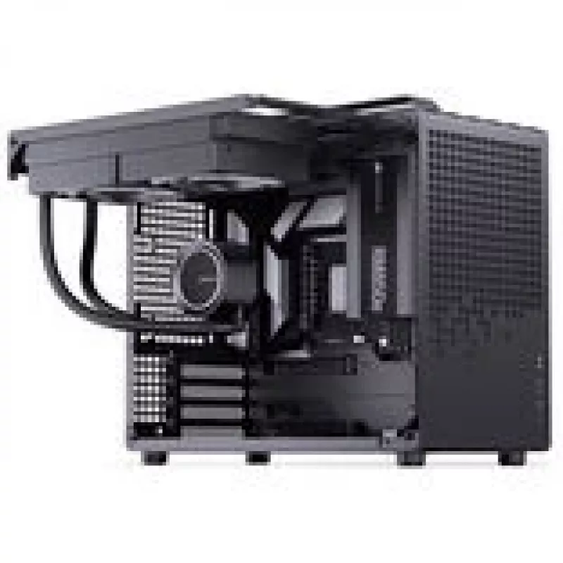 Computerbehuizing Jonsplus Z20 Mesh Mini Tower Micro-ATX zwart