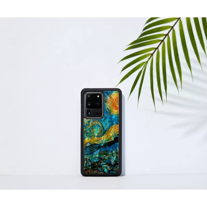 Hoes iKins voor Samsung Galaxy S20 Ultra – sterrennacht zwart