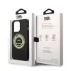 Karl Lagerfeld soft cover silicone RSG zwart voor Apple iPhone 14 Pro KLHCP14LSRSGRCK