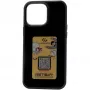 RealPower 504404 Magic Case hoesje voor iPhone 15, kleurendisplay, MagSafe, zwart