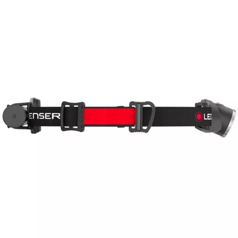 Ledlenser H8R zwart, rood hoofdlamp LED
