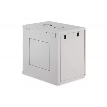 Wandmontage-kast DIGITUS Dynamic-N 12U, 19 inch, 600x450 mm (BxD), IP20, slot met sleutel, ongemonteerd