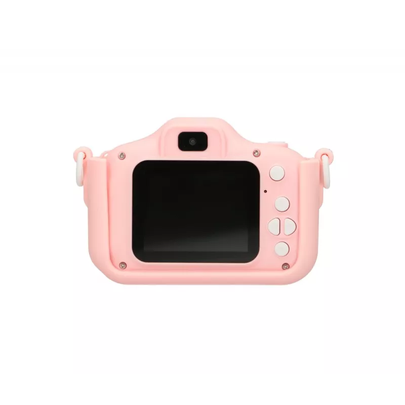 Extralink Camera Kids Camera H28 Dual roze 1080P 30fps, 2.0 beeldscherm