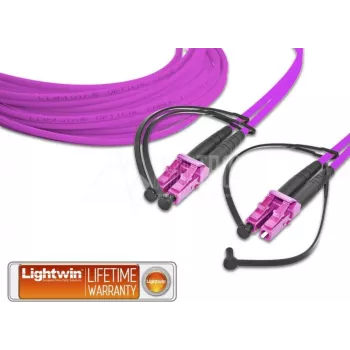 Lightwin patchkabel, multimode LC-LC 10m OM4 (LDP-50 LC-LC 10.0 OM4)
