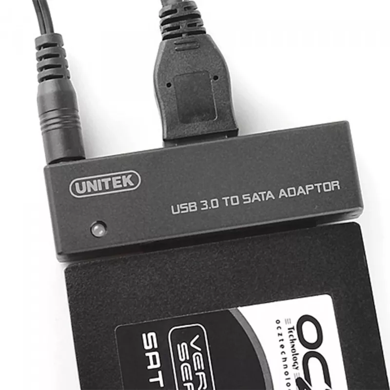 Interfacekaart Unitek Y-1039, USB-kabel meegeleverd, 5 Gbit/s, zwart, Plug-and-Play