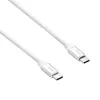 Akyga AK-USB-41 USB-C naar USB-C kabel, USB 2.0, 60 W, 1,8 m, wit