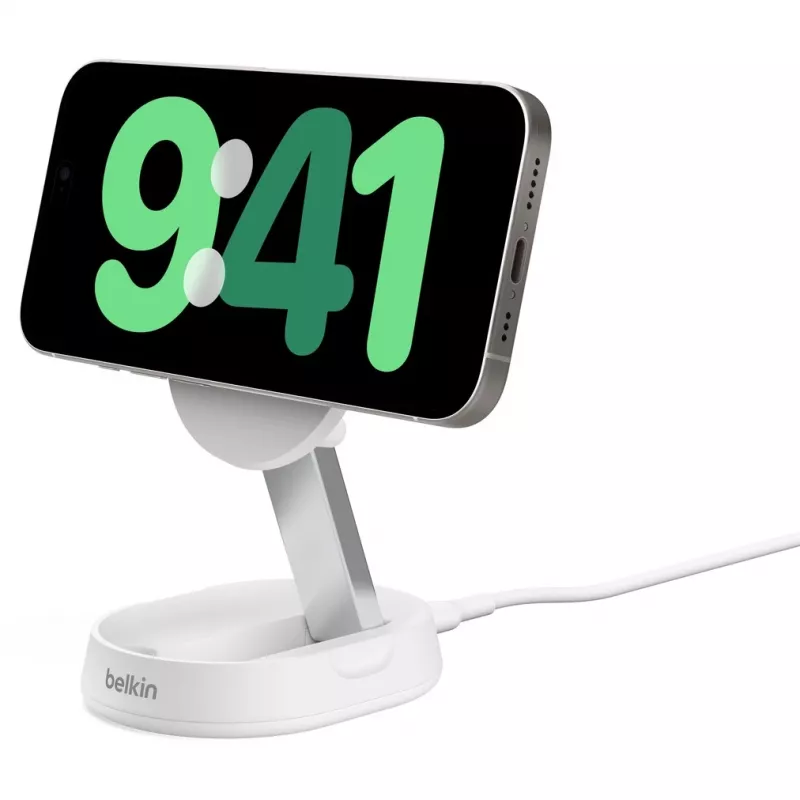 Belkin BoostCharge Pro smartphone wit AC draadloos laden snelladen binnen