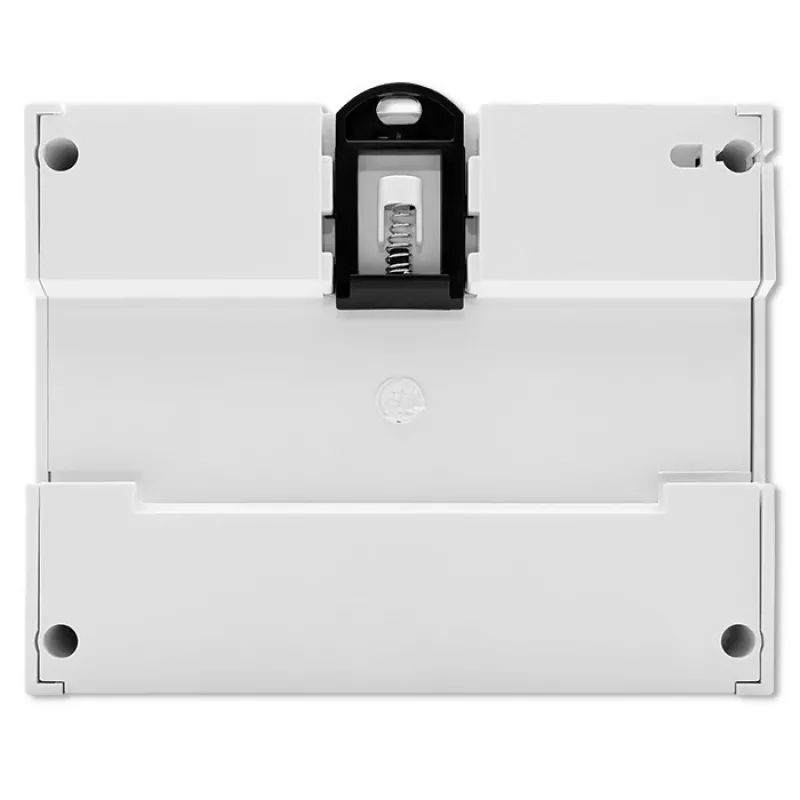 Qoltec driefasige bidirectionele elektronische meter | DIN-rail energieverbruiksmeter | 400V | 100A | LCD | 4P