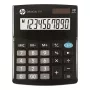 Tafelrekenmachine HP OC 110 — 10-cijferig lcd, batterij/zonne-energie, CR2032, 24 toetsen, zwart, 101×33×125 mm