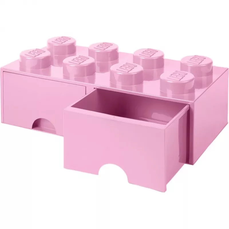 LEGO Brick Drawer 8 roze, opbergbox roze