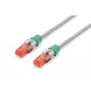 DIGITUS - kabelclips met kleurcodering - voor patchkabels - groen (verpakking van 100) (A-CC-G)